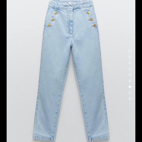 Zara Denim - Zara Button Jeans